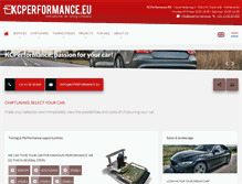 Tablet Screenshot of kcperformance.eu